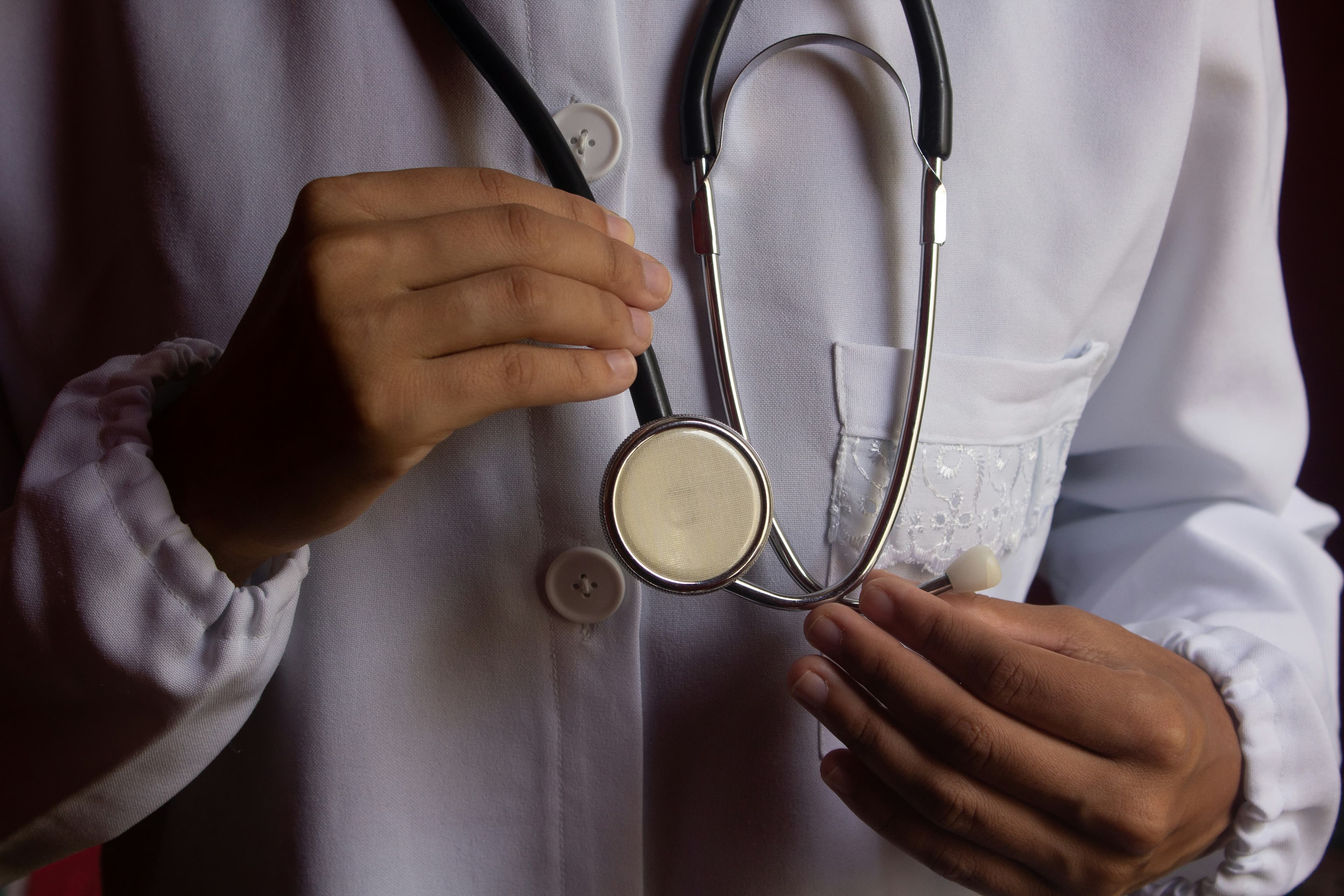 Doctor reviewing recovery plan
